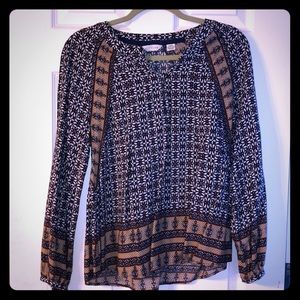 Anthropologie top, GORGEOUS bohemian, Size XS